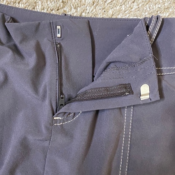 Athleta Zip Brown Active Sport Skirt - Picture 5 of 7